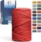 My Makramee... - Macrame yarn Bordeaux 3mm x 100m