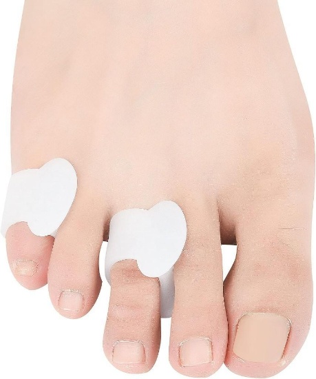 Gel Toe Separator, 8 Pcs Small Toe Spacer Straightener Spreaders Corrector
