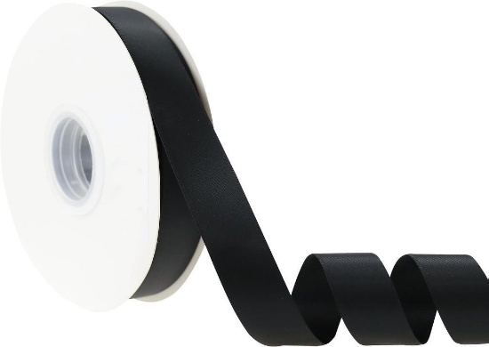 6093A - Black anti -draft adhices ribbon for interior/extract - (50 mm x 5 m) - 1 fuck (50 mm)