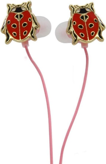 Ladybug Ear Buds