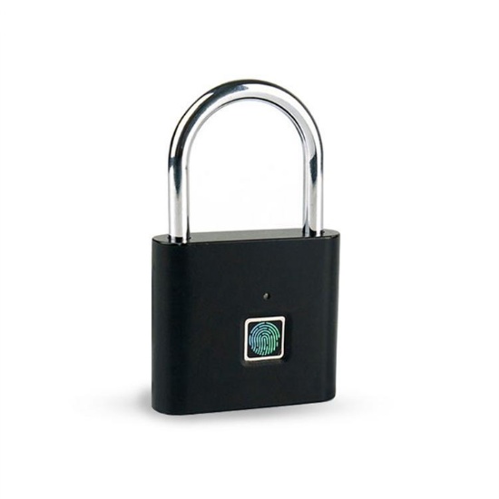 Fingerprint Padlock Outdoor Waterproof Smart Keyless Lock USB Rechargeable, $39.99 MSRP (BRAND NEW)