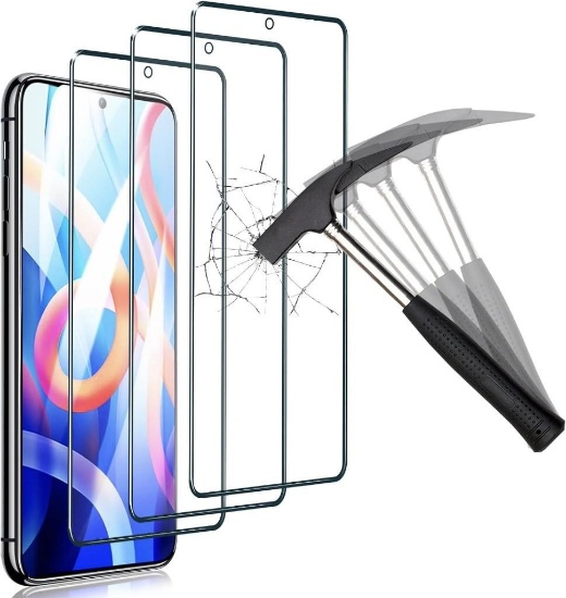 ANEWSIR Pack of 3 Tempered Glass Screen Protector