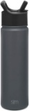 SKIRTON 500ml Insulated Stainless Steel Flask 304 Grade Double Wall Flask- Grey, $35.99 (BRAND NEW)