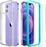 ESR Clear Hybrid Case and Tempered Glass