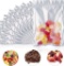 Funxim Pack of 100 Resealable Odour-Proof Silver