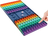 XXL POP GAME Fidget Toy, Rainbow Chessboard Toys