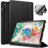 ZtotopCase for Samsung Galaxy Tab S8/S7, Black