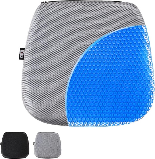 SUEH DESIGN Gel Seat Cushion, Honeycomb Design