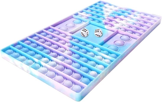 ELASMIN XXL Pop Game Fidget Toy, Purple