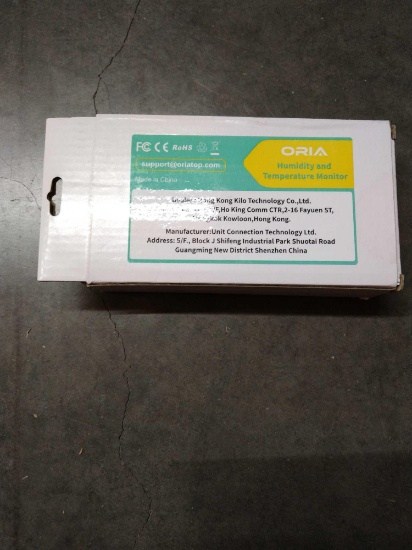 Oria Humidity and Temperature Monitor