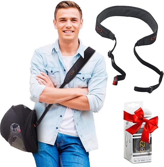 EZ-Go Motorcycle Helmet Carrier Strap
