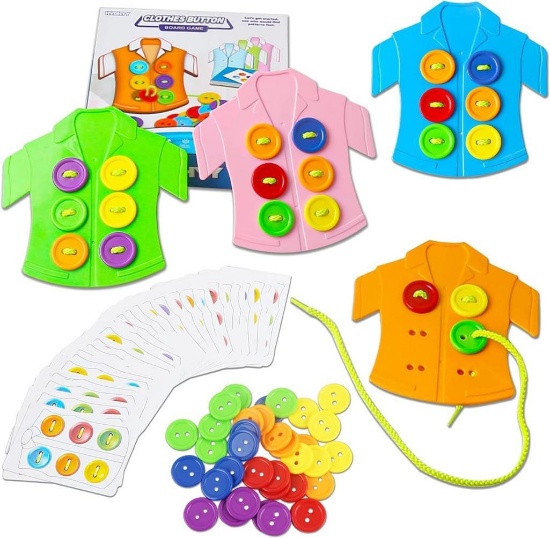HVDHYY Montessori Toys for 3+ Year Olds DIY Fine