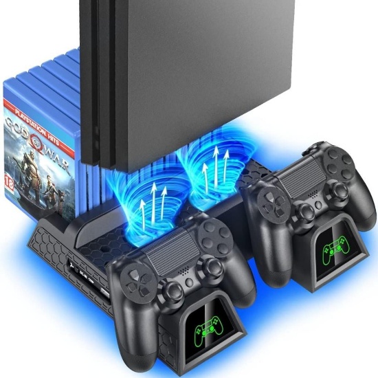OIVO PS4 Stand Cooling Fan Station forPlaystation
