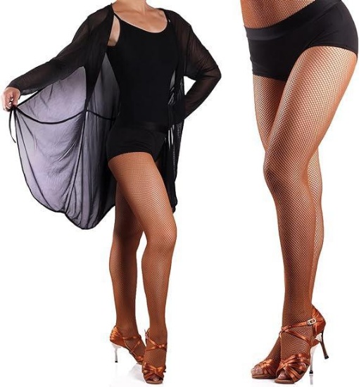 DANCEYOU Fishnet Tights L/XL
