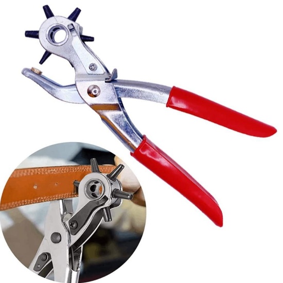 Bounabay Belt Hole Pliers, Leather Hole Punch