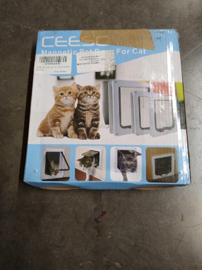 CEESC Cat Flap Door Magnetic Pet Door