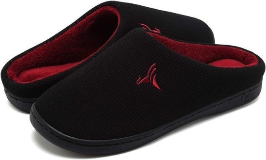 Vifuur Men's Slippers, High-Density Memory Foam
