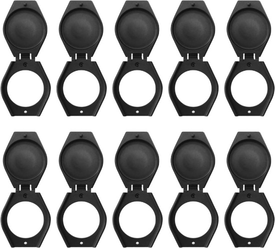 Hpamba Webcam Privacy Cover Pack of 10 (Black)
