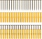 Fahibin Dowel And Screw Assortment (50 Pieces)