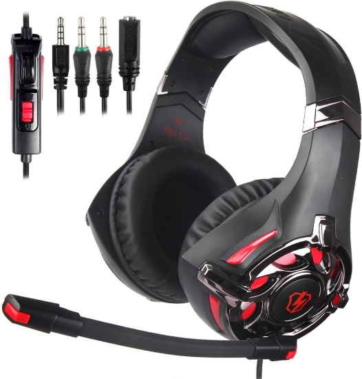 SADES R3 Black Stereo Gaming Headset with Mic