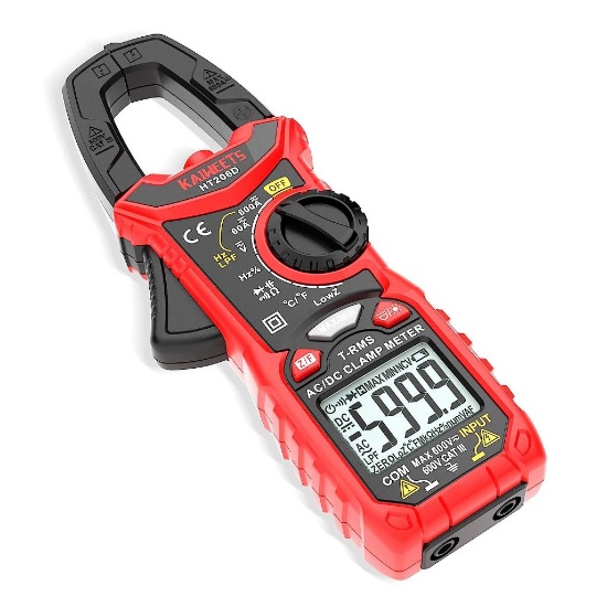 KAIWEETS HT206D Classic Clamp Meter, 6000 Counts