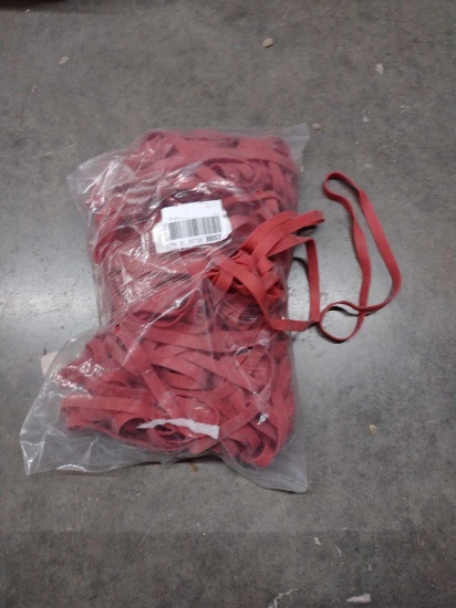 Rubber Bands for Home and Office Use, Red