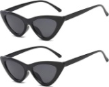 JFAN Cat Eyes Sunglasses Women Vintage Clout