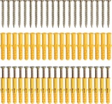 Fahibin Dowel And Screw Assortment (50 Pieces)