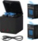 AFAITH 2-Pack batteries+3-Channel Battery Charger