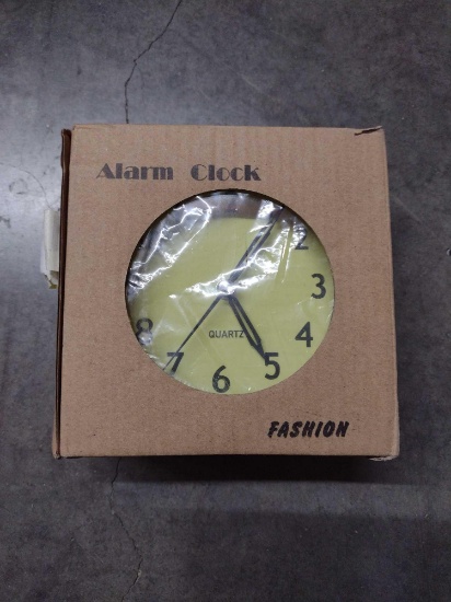 Table Clock with Alarm Battery Operated Clock