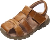Leather Sandals Closed Toe Hiking Shoes