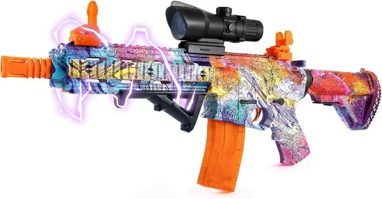 [M416 Blaster] Electric with Gel Ball Blaster, Full Auto & Manual Modes, $19.99 MSRP
