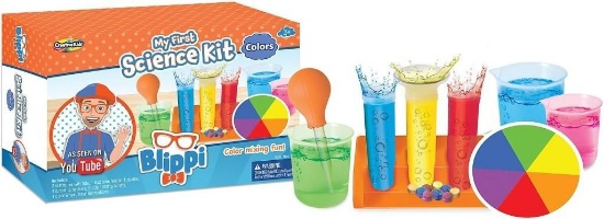 Blippi My First Science: Science Kit with Color Experiments, $18.99 MSRP