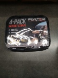 FORTEM Ratchet Straps,...4 Soft Loops, Motorcycle Straps Tie Downs, Cargo Straps, $39.99 MSRP