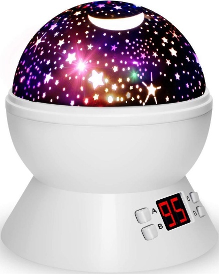 Night Lights for Kids Star Projector with Timer for Boys and Girls, $19.99 MSRP