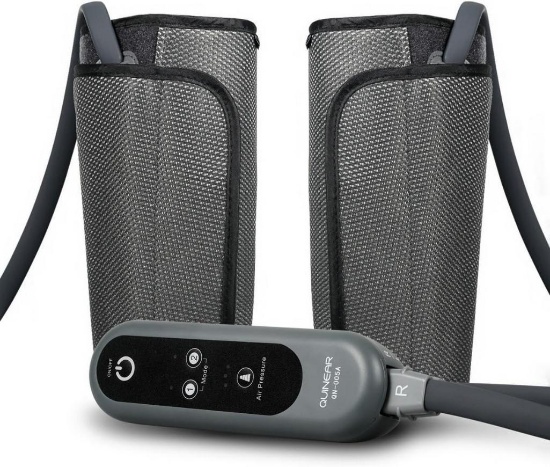 QUINEAR Leg Massager, Air Compression Calf Wraps Massager, $79.99 MSRP