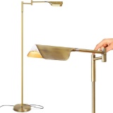 Brightech Leaf Pharmacy LED Reading Lamp, Dimmable Floor Lamp with Easy Rotation, $64.99 MSRP