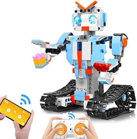 AOKESI Building Block Robot Kits for Kids Remote & APP Control, $39.99 MSRP