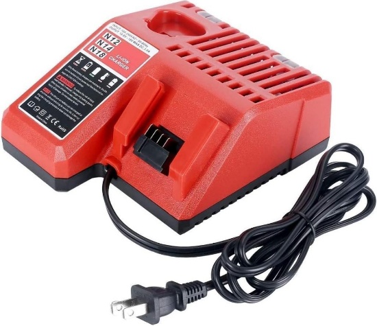 M12 & M18 Li-ion Battery Charger Replacement for Milwaukee, $34.99 MSRP