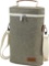 ZORMY 2 Bottle Insulated Wine Carrier Bag for Travel, Wine Carrier Tote Cooler Bag, $24.99 MSRP
