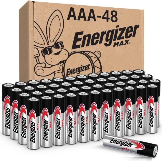 Energizer AAA Batteries (48 Count), Triple A Max Alkaline Battery, $39.99 MSRP
