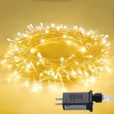 JMEXSUSS Warm White Indoor String Lights for Bedroom, Classroom Lights 8 Modes, $19.99 MSRP