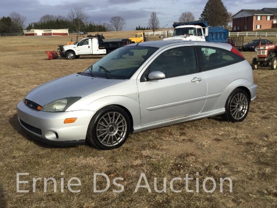 2002 Ford Focus Passenger Car, VIN # 3FAHP39542R183376