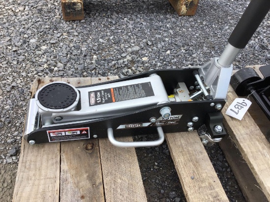 New/Unused Ironton 1.5 Ton Alum/Steel Service Jack