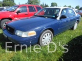 2008 Ford Crown Victoria Passenger Car, VIN # 2FAHP71V78X178864