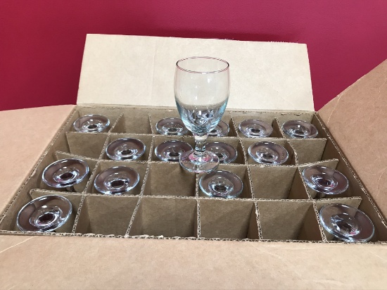 Case Of Glass Stemware