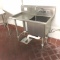 One compartment sink with drainboard