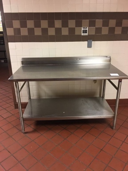 5' Stainless steel table