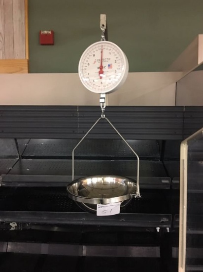 Hanging produce scale