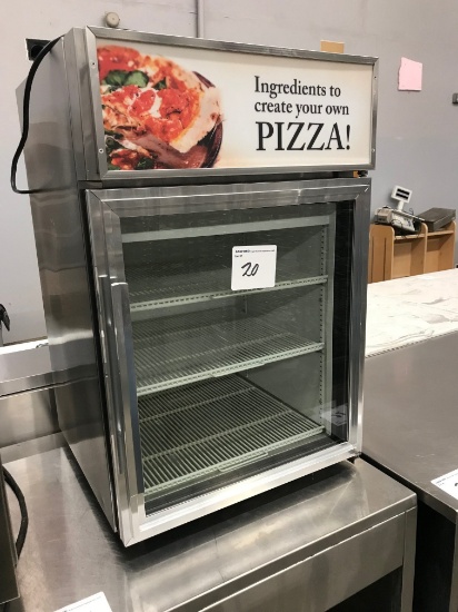Self-contained counter top refriegator